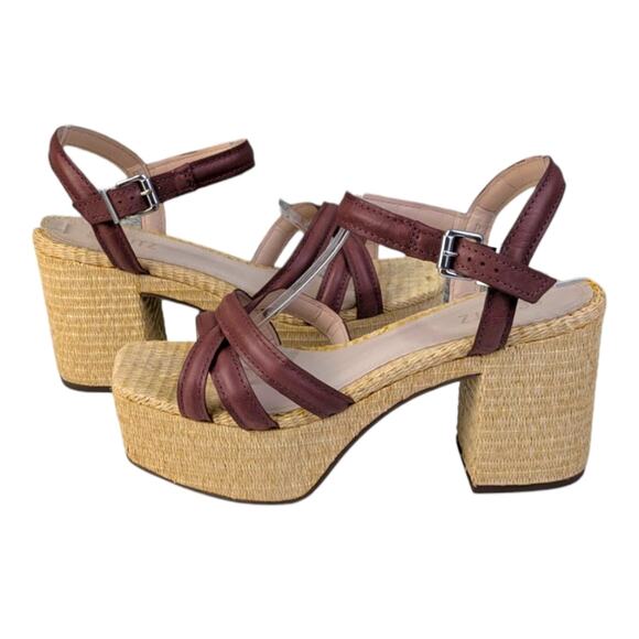 Schutz Stacie Platform Sandals EUC Size 10B S3326 - Picture 7 of 10